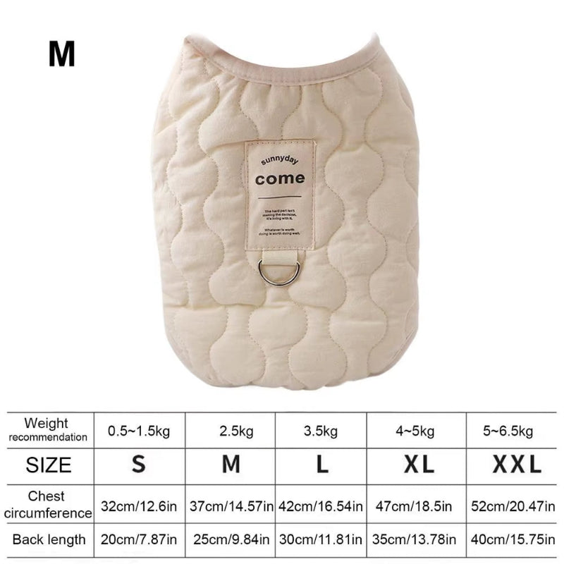 SnuggleShield Winter Coat – Warmth Meets Walk-Ready Convenience for Small Dogs & Cats